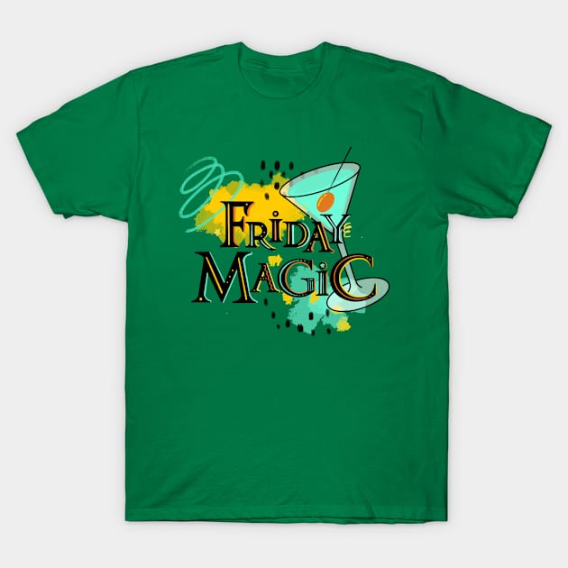 Friday Magic T-Shirt by DaryaGrodsk